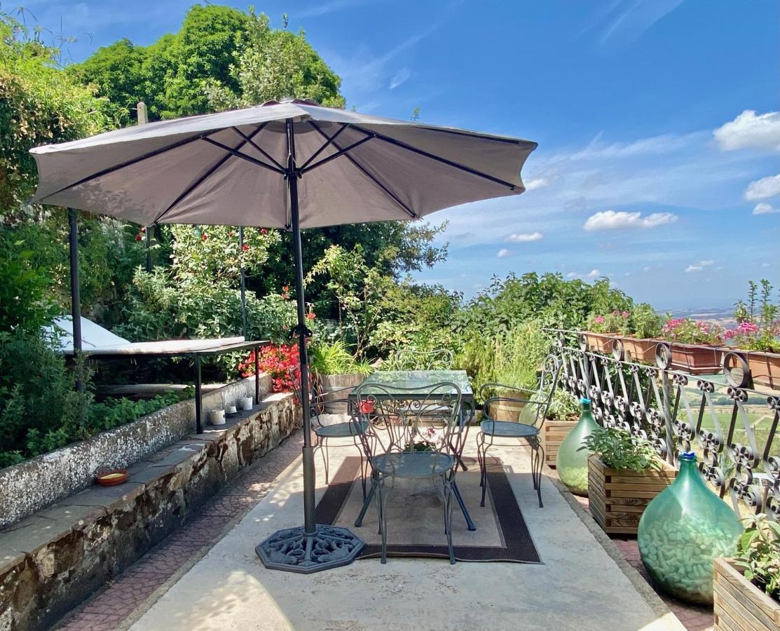Panoramic Nest In Montalcino Villa Exterior photo